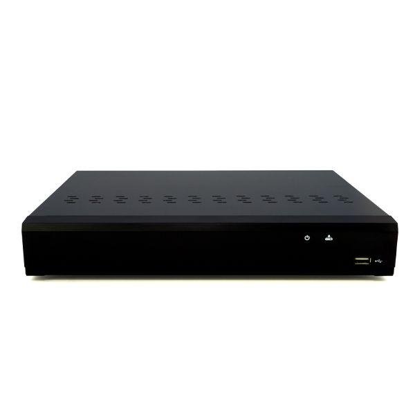 Mobile World 4 Channel POE NVR Recorder W/ 4 POE Ports Records IP Cameras up to 8MP