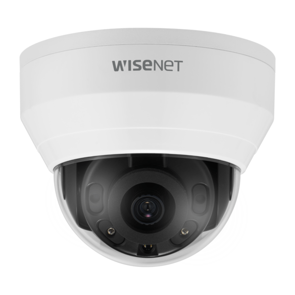 Hanwha Techwin QND-8030R 5MP IR IP Network Dome Security  Camera with Night Vision & 6mm fixed Lens