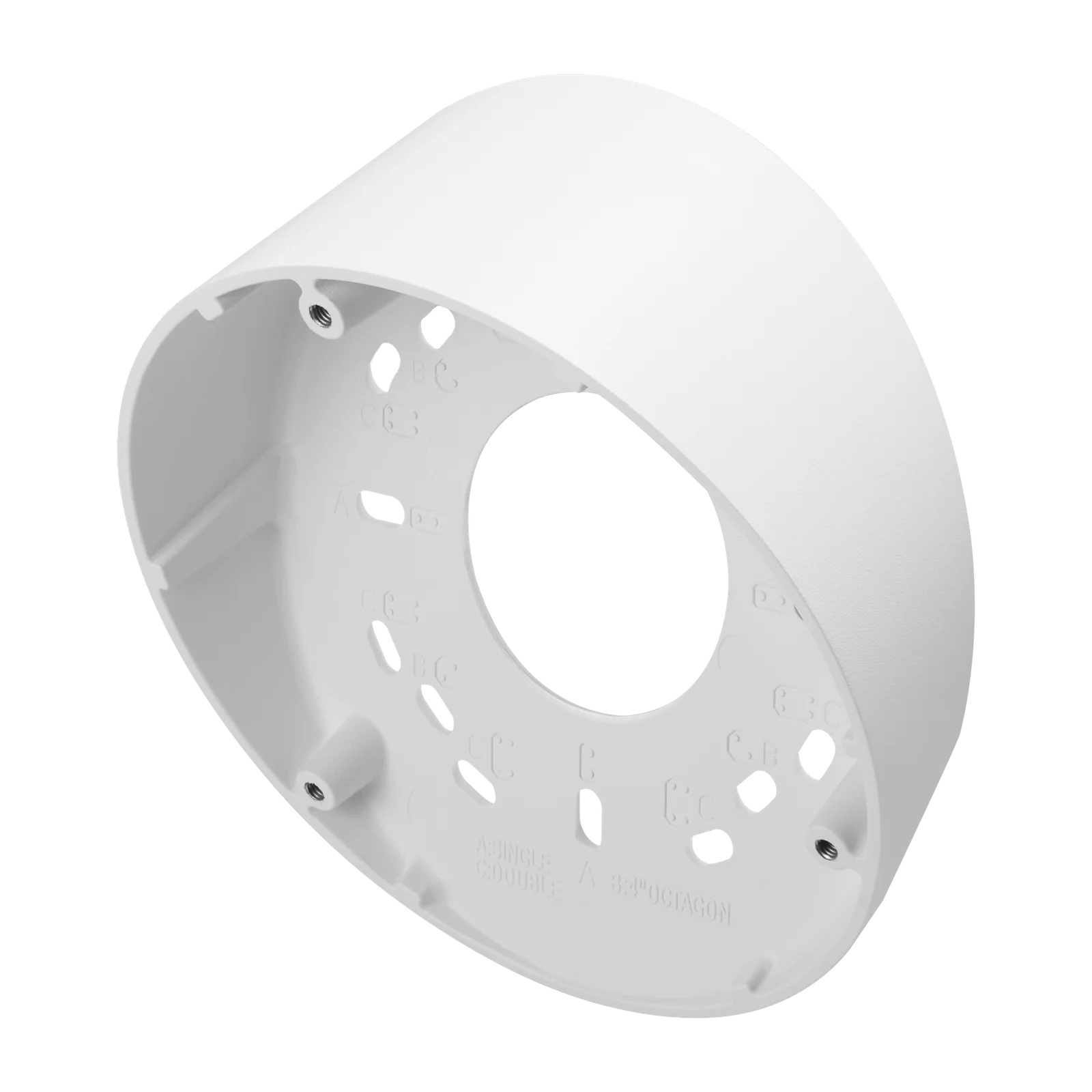 Hanwha Vision SBV-138TMW Tilted Wall Mount (White) Security Accessory