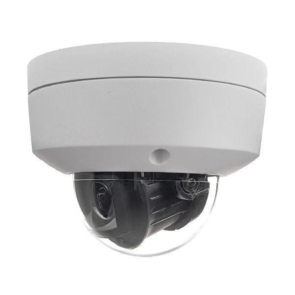 VIVOTEK FD9388-HTV 5MP IR H.265 IP66 NDAA and TAA Compliant Weatherproof Vandal Dome IP Security Camera with a 2.8-12mm Varifocal Lens and a Built-In Microphone (Brandable Version)