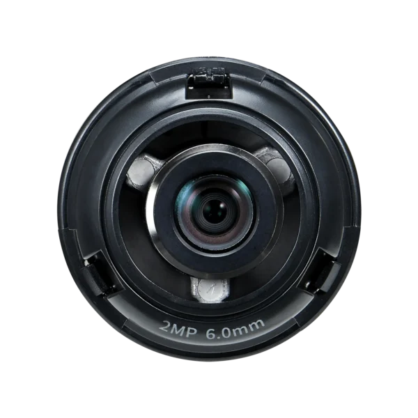 Hanwha Vision SLA-2M6000Q 2MP CMOS FoV: H: 50.4˚, V: 28.8˚  6.0mm fixed focal Security Camera lens