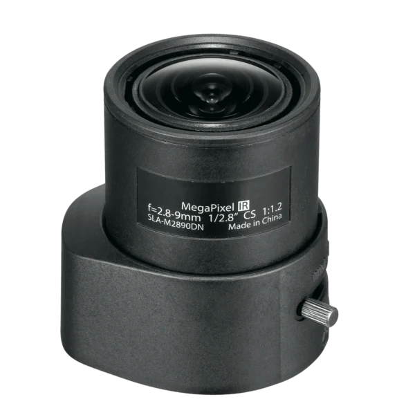 Hanwha Vision SLA-M2890DN 3MP Vari-focal (2.8-9.0mm) Auto DC Iris Security Camera  lens