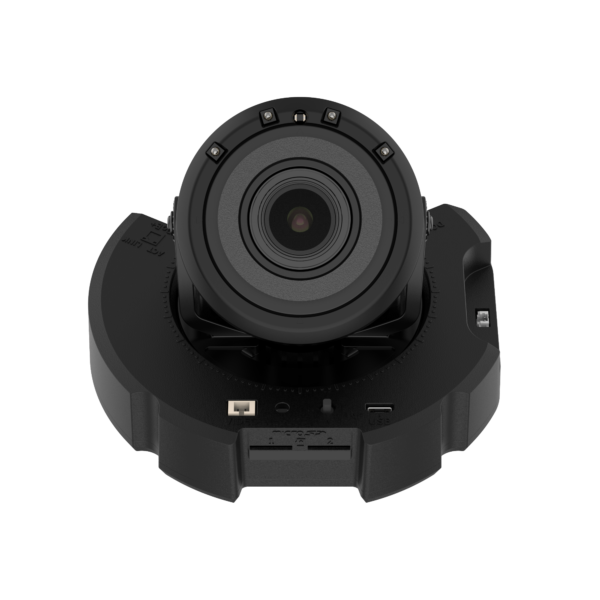 Hanwha Techwin PNV-A9081RX 4K Network AI IR Outdoor IP Security Dome Camera with 4.5~10mm(2.2x) motorized varifocal Lens ;  Day & Night Vision