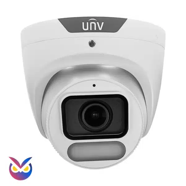 Uniview IPC3628SR-ADF28KM-WP 8MP NDAA IP67 HD PoE Audio IR IP ColorHunter with Wise-ISP Network OwlView Eyeball Security Camera 2.8 mm Fixed Lens